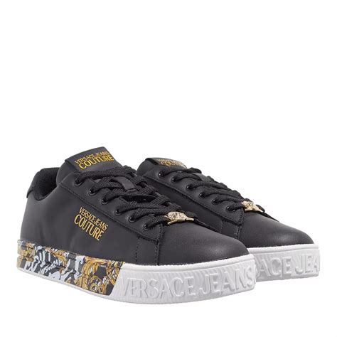 versace jeans sneaker low low|Versace slip on sneakers.